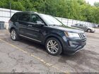 2017 Ford Explorer Limited Navy vin: 1FM5K8F83HGC31257
