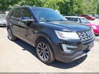 2016 Ford Explorer Limited Black vin: 1FM5K8F84GGC50219