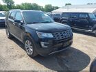 2016 Ford Explorer Limited Black vin: 1FM5K8F86GGC90897
