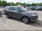 2018 Ford Explorer Limited Gray vin: 1FM5K8F86JGA15408