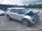 2016 Ford Explorer Limited Silver vin: 1FM5K8F87GGC06991