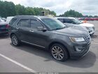 2016 Ford Explorer Limited Gray vin: 1FM5K8F87GGD35782
