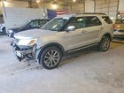 2016 Ford Explorer Limited Silver vin: 1FM5K8F89GGA29800