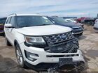 2017 Ford Explorer Limited White vin: 1FM5K8FH7HGA03407