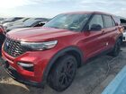 2022 Ford Explorer St Красный vin: 1FM5K8GC1NGA47742