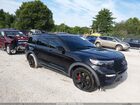 2020 Ford Explorer St Black vin: 1FM5K8GC2LGA90273