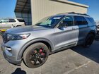 2020 Ford Explorer St Silver vin: 1FM5K8GC2LGB54652