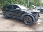 2020 Ford Explorer St Black vin: 1FM5K8GC3LGB09803