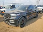 2021 Ford Explorer St Черный vin: 1FM5K8GC3MGB29650