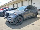 2022 Ford Explorer St Gray vin: 1FM5K8GC4NGA41756