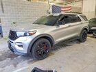 2021 Ford Explorer St Silver vin: 1FM5K8GC8MGA71521