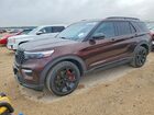 2020 Ford Explorer St Maroon vin: 1FM5K8GC9LGA38252