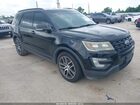 2016 Ford Explorer Sport Black vin: 1FM5K8GT1GGC04219