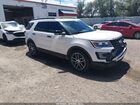 2016 Ford Explorer Sport White vin: 1FM5K8GT2GGD13837