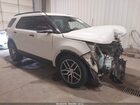 2018 Ford Explorer Sport White vin: 1FM5K8GT3JGA14011