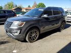2017 Ford Explorer Sport Gray vin: 1FM5K8GT5HGE11648