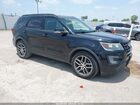 2016 Ford Explorer Sport Black vin: 1FM5K8GT8GGC69391