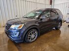 2017 Ford Explorer Sport Black vin: 1FM5K8GT8HGA02205