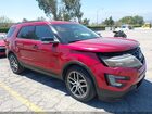 2017 Ford Explorer Sport Red vin: 1FM5K8GT8HGC09841
