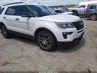 2019 Ford Explorer Sport White vin: 1FM5K8GT8KGA07976
