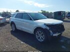 2021 Ford Explorer Platinum White vin: 1FM5K8HC0MGA11649