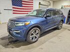 2020 Ford Explorer Platinum Blue vin: 1FM5K8HC1LGA31715