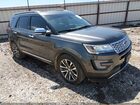 2017 Ford Explorer Platinum Gray vin: 1FM5K8HT1HGD95995
