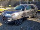 2017 Ford Explorer Platinum Серый vin: 1FM5K8HT2HGA09231