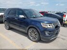 2017 Ford Explorer Platinum Blue vin: 1FM5K8HT2HGC85585