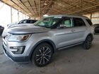 2016 Ford Explorer Platinum Silver vin: 1FM5K8HT3GGB86871