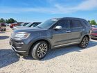 2019 Ford Explorer Platinum Gray vin: 1FM5K8HT3KGA51656