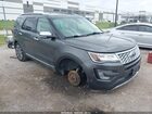 2017 Ford Explorer Platinum Gray vin: 1FM5K8HT4HGE37043