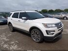 2017 Ford Explorer Platinum White vin: 1FM5K8HT5HGB78692
