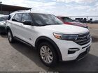 2021 Ford Explorer King Ranch Белый vin: 1FM5K8LC7MGC28333