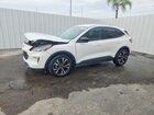 2021 Ford Escape Se White vin: 1FMCU0BZ3MUB04683