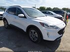 2021 Ford Escape Sel Hybrid White vin: 1FMCU0CZXMUA73446