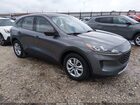 2021 Ford Escape S Gray vin: 1FMCU0F60MUA53658