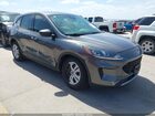 2021 Ford Escape S Gray vin: 1FMCU0F68MUA06166