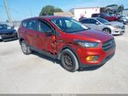2019 Ford Escape S Orange vin: 1FMCU0F74KUB21093