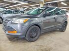 2016 Ford Escape S Gray vin: 1FMCU0F75GUC65095