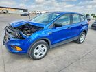 2019 Ford Escape S Синий vin: 1FMCU0F76KUC25861