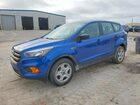 2018 Ford Escape S Blue vin: 1FMCU0F78JUC48041