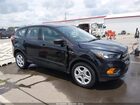 2019 Ford Escape S Black vin: 1FMCU0F78KUB46126