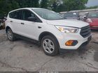 2017 Ford Escape S Белый vin: 1FMCU0F7XHUE31693