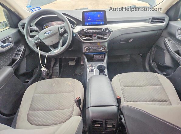1FMCU0G64LUA54891 2020 FORD ESCAPE Black Вид панелі приладів