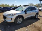 2020 Ford Escape Se Silver vin: 1FMCU0G64LUC57036