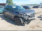 2022 Ford Escape Se Gray vin: 1FMCU0G67NUB01592