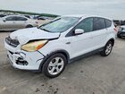 2018 Ford Escape Se White vin: 1FMCU0G7XGUB23002