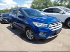 2018 Ford Escape Se Blue vin: 1FMCU0GD0JUA61820