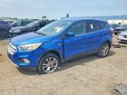 2019 Ford Escape Se Blue vin: 1FMCU0GD2KUA33311